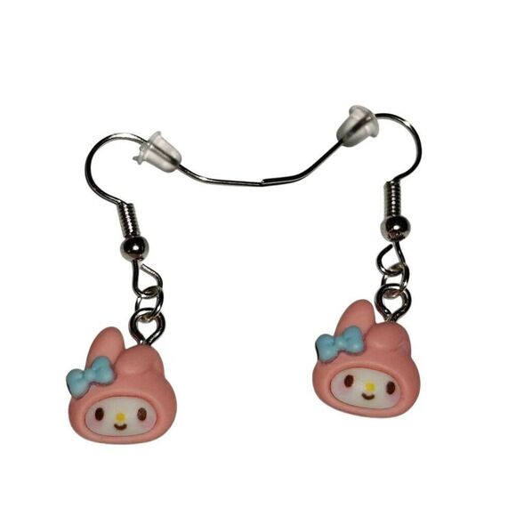 Kawaii Sanrio My Melody Dangle Earrings - Picture 2 of 3